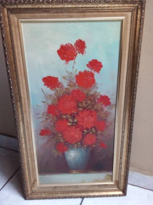 Robert Cox Still Life Oil Painting