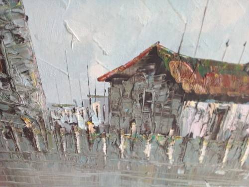 Large Seascape Oil Painting - British Artist W. Jones