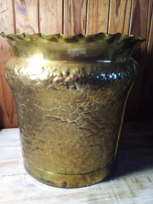 Good Size Brass Plate Planter