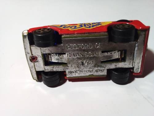 Old Bedford CF Hummer Van Die Cast