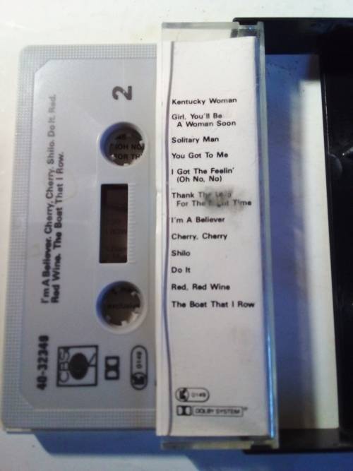 1983 Neil Diamond Classics Cassette Tape