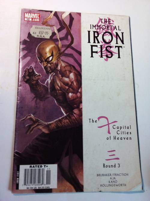 Marvel The Immortal Iron Fist No 10 Comic
