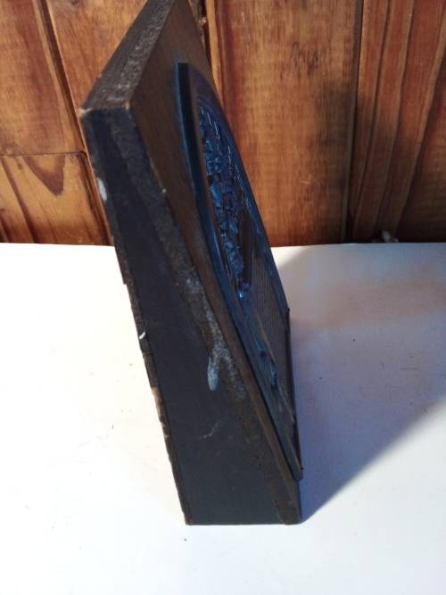 Mould on Wood Stand - Lord`s Prayer