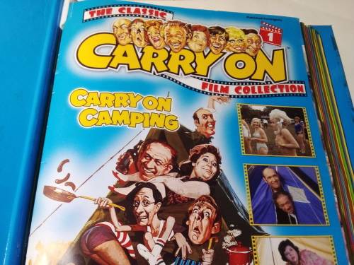 File with 19 Issues Relating to the Classic `Carry on...` Movies