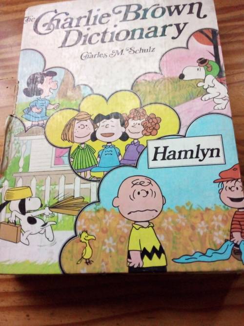 Thick Book - The Charlie Brown Dictionary 1974