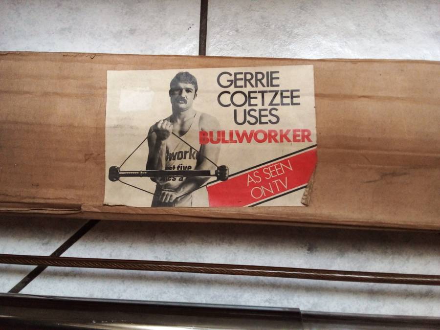 Vintage Bullworker Gym Apparatus  - Endorsed by Legendary Gerrie Coetzee