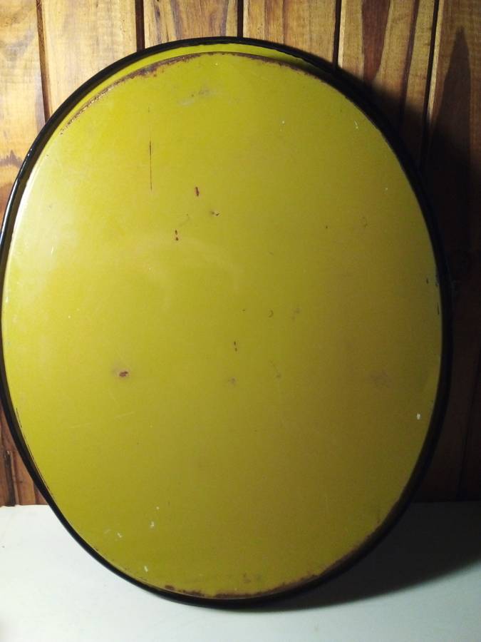 Genuine Oval Coca-Cola Metal Drinks Tray