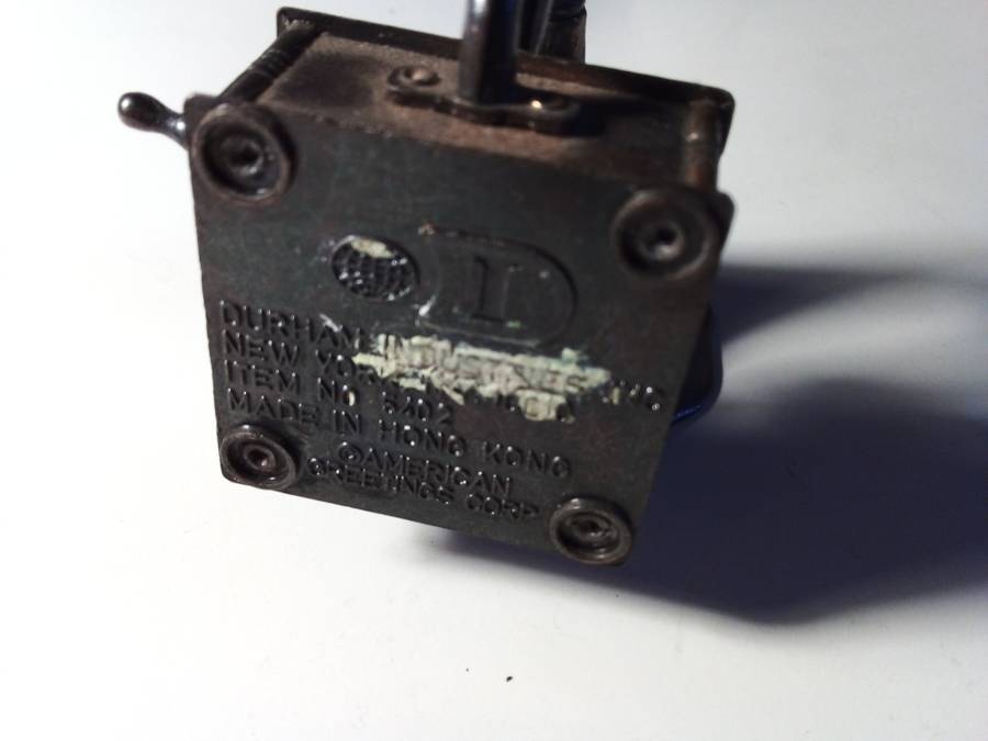 1970s Durham New York Greeting Corporation Metal Gramophone (SP022)