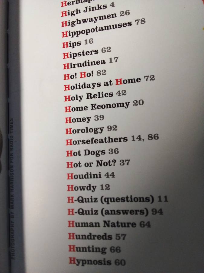 The I Annual