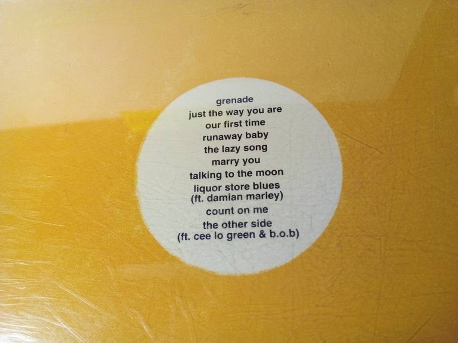 Bruno Mars Music CD (D32)