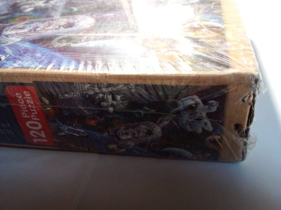 120 Piece Space Station Wood Puzzle - Still Sealed