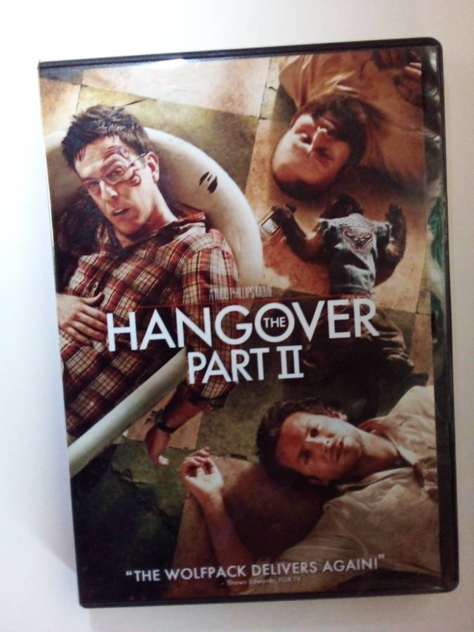 The Hangover Part II DVD Movie