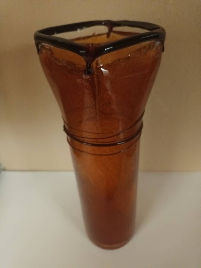 Stylish Solid & Heavy Glass Vase