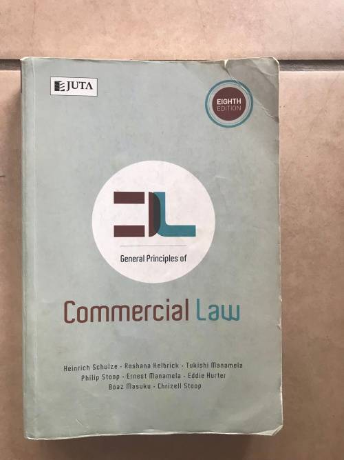 General Principles of Commercial Law