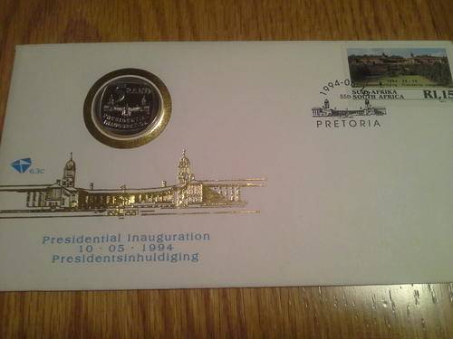 1994 PRESIDENTIAL INAUGURATION FDC -COIN COLLECTOR  FOR INVESTMENT