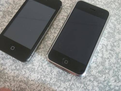 2 APPEL I PHONES   BARGAIN PLEASE READ THIS ITEMS COMING FROM CELLPHONE SHOP THAT UP FOR AUCTION
