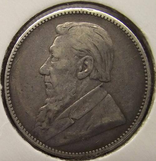 1896 Paul Kruger One Shilling