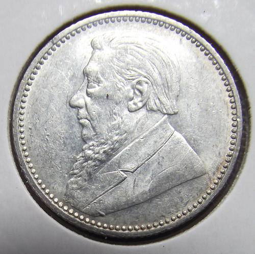 1897 Paul Kruger Sixpence