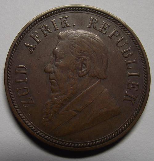 1898 Paul Kruger Penny