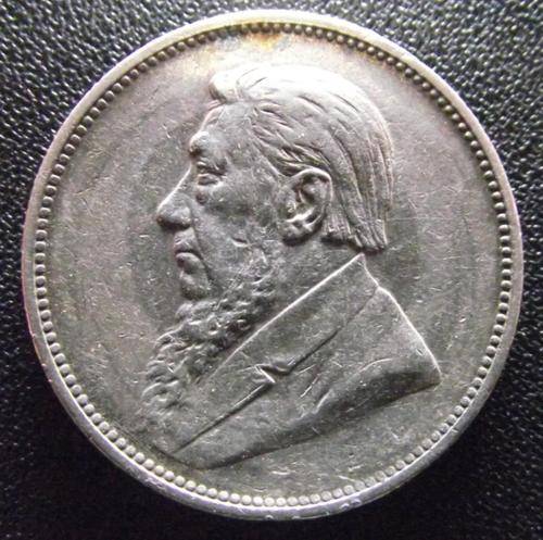 1896 Paul Kruger Two Shilling