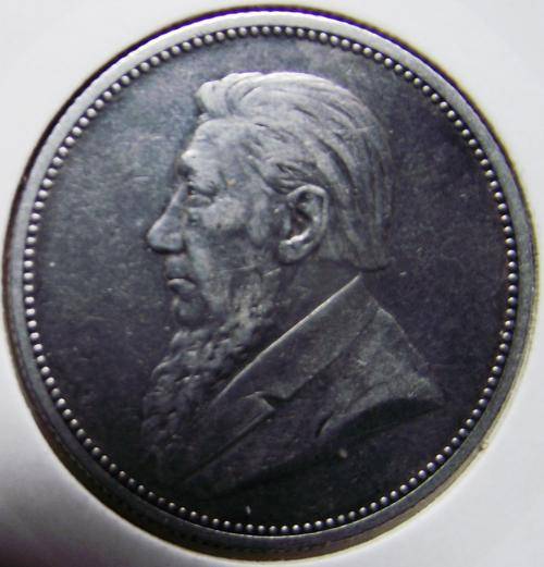 1894 Paul Kruger Two Shillings