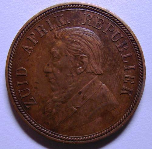 1892 Paul Kruger One Penny