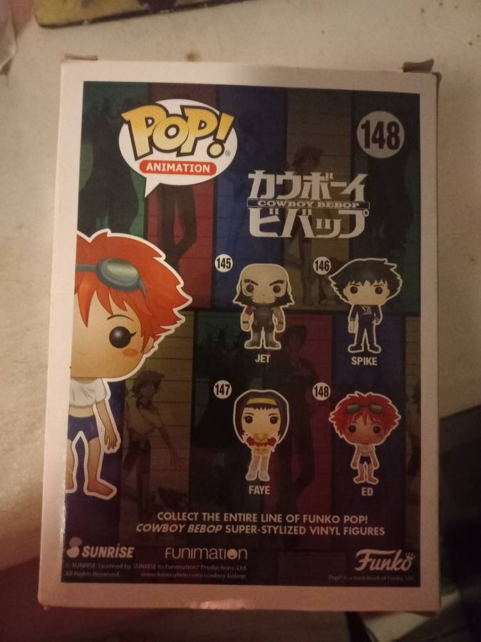 Funko Pop! Vinyl Figure Cowboy Bebop Ed Pop Animation Figure #148 (with box)