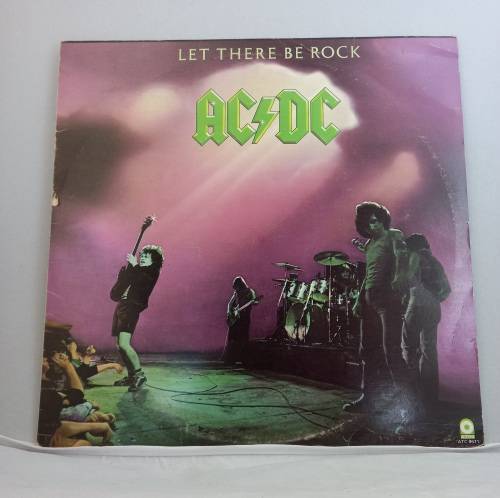 ACDC - Let There Be Rock Super Rare Vinyl LP