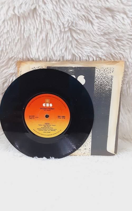 Toto - Georgy Porgy 7` 45 RPM Single Lp