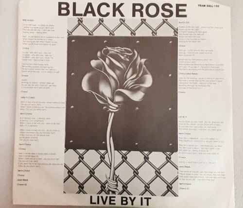 Black Rose  - Live By It Vinyl LP