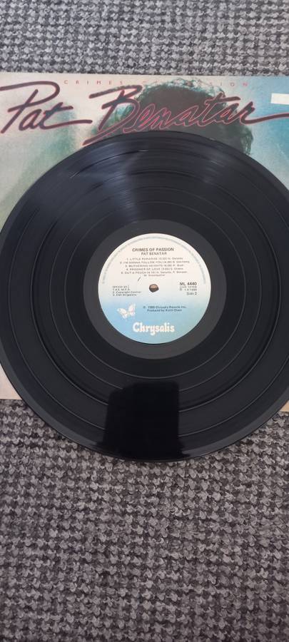 Pat Benatar- Crimes of Passion Vinyl LP