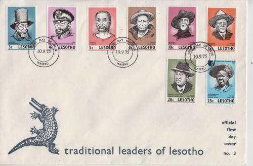 Lesotho three clean FDC