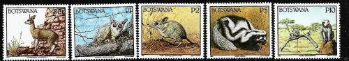 Botswana very fine MNH animal definitive set two scans
