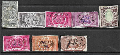 Orange River Colony Revenues used as scanned  the two pounds has inverted printing separate scan