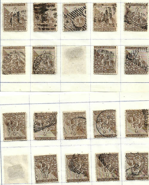 Cape of Good hope used low values as scanned