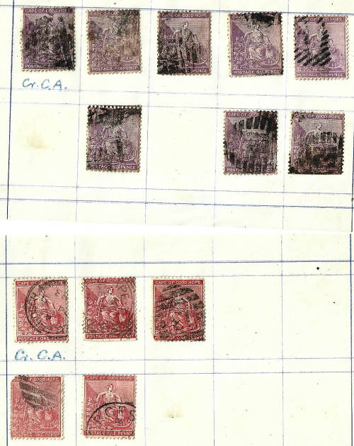 Cape of Good hope used low values as scanned