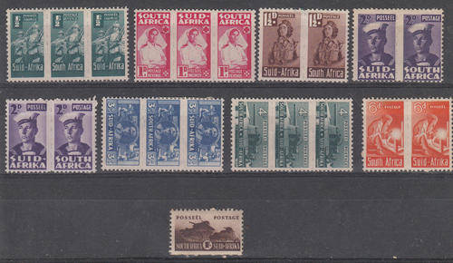 SA Union small wars hinged mint set