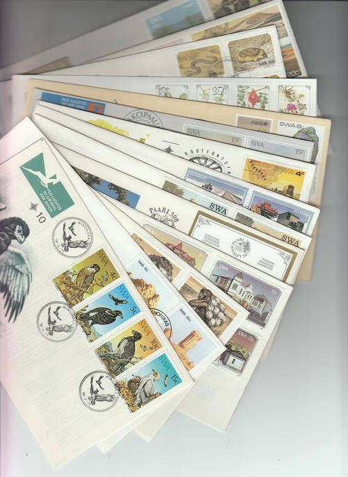 SWA fifteen first day covers all different