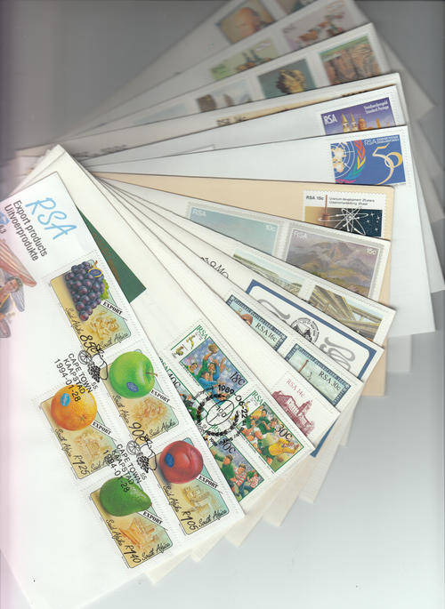 SA 15 first day covers all different.