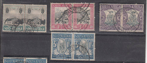 SA Union Voortrekker memorial fund full set in Used