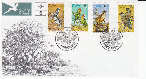 South West Africa fine first day cover