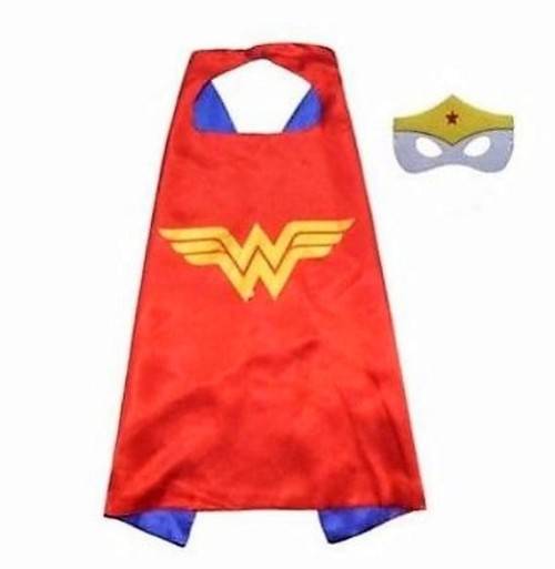Wonder Woman / Wonder Girl Cape and Mask Set