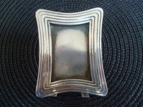 AMAZING!!! 1930'S ART DECO SILVER PLATED PHOTO FRAME