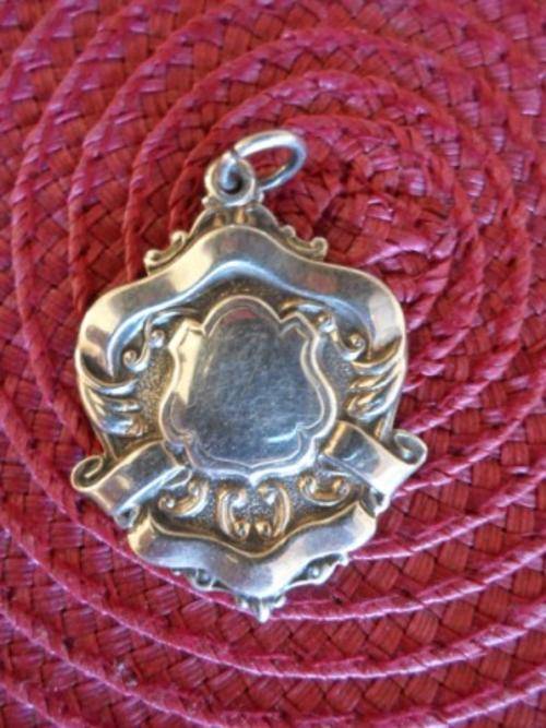 AWESOME!!! 1928 BIRMINGHAM SILVER MEDALION "W.F.C WINNER OF SIX ASIDE" MAKER RB