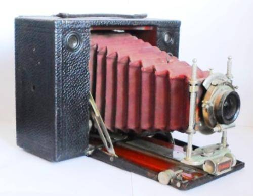 WOW!!! SUPER RARE!!! LARGE KODAK NO. 4 EASTMAN CARTRIDGE CAMERA CIRCA 1897 VALUE R2000