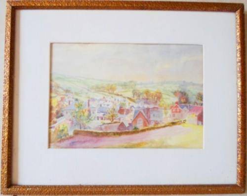 WOW!! H.G. GANDY WATERCOLOUR DATED 1905 325mm X 225mm VALUE R6000