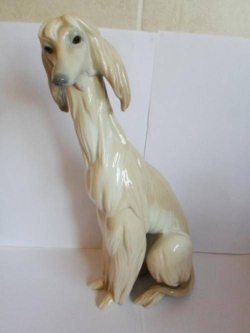 HUGE!! LLADRO 1069 NOBLE AFGHAN FIGURE BY JULIO FERNANDEZ VALUE R4500, WOW!!