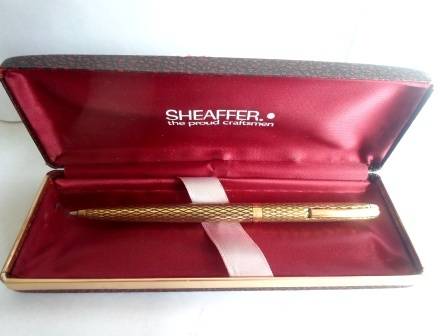 WOW!! VINTAGE 14CT GOLD PLATED SHAEFER BALL POINT PEN WOW!! WOW!!