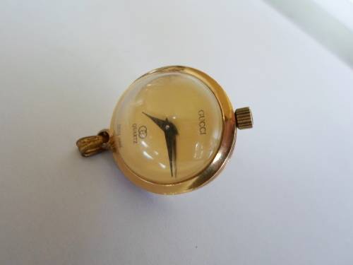 WOW!! VINTAGE GUCCI RED & GREEN BALL PENDANT WATCH CIRCA 1970's VALUE R5500 WOW!! WOW!