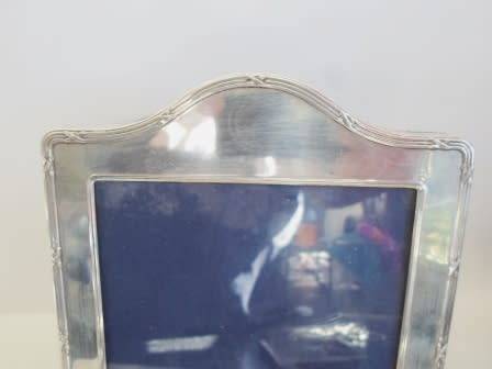 LOVELY!! 1973 LONDON SILVER PHOTO FRAME BY KITNEY & CO, PERFECT CONDITION!!